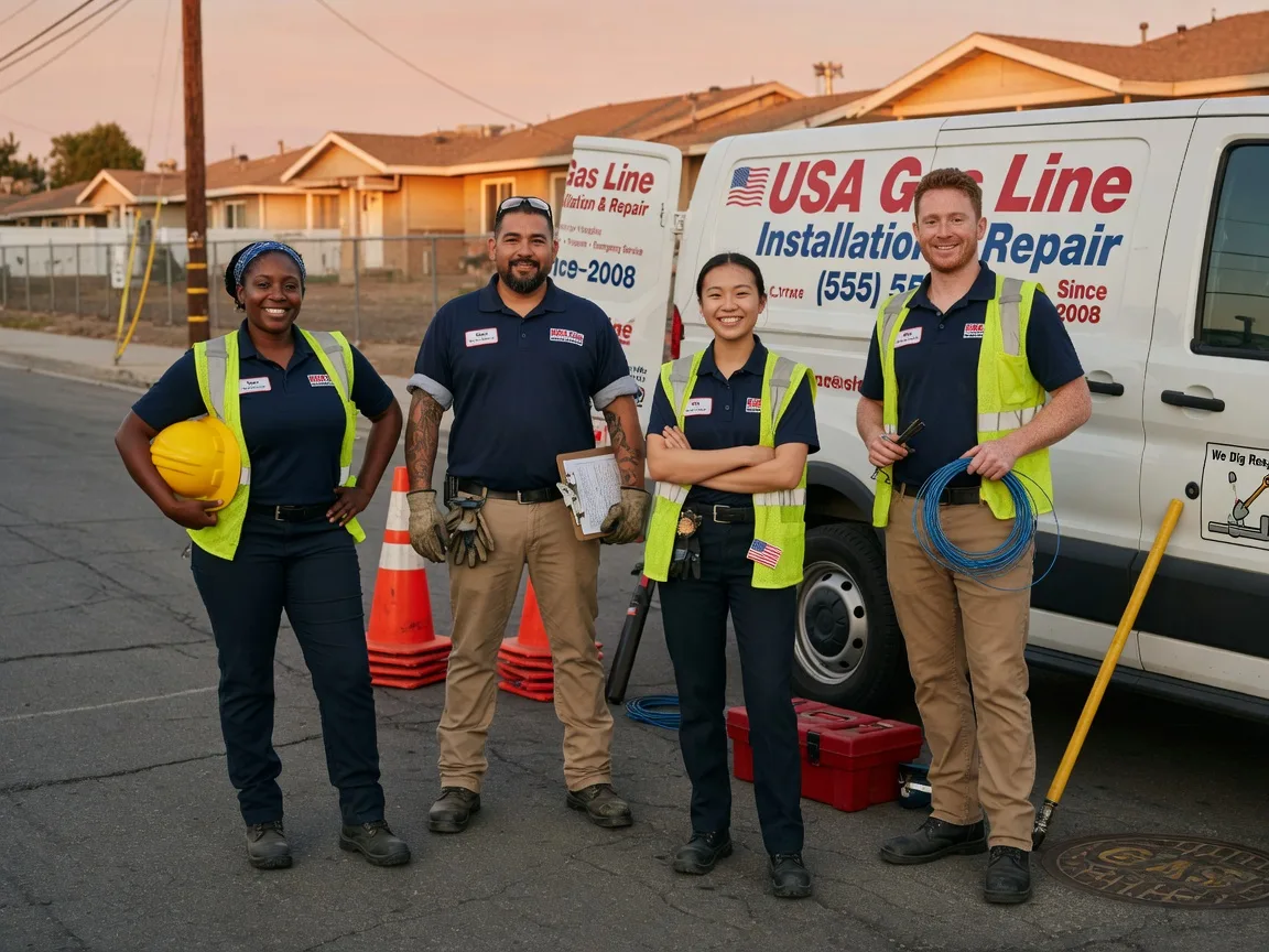 Gas Line Installation company in Indian Valley, VA